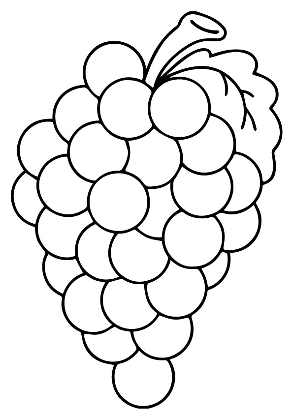 Plansa de colorat cu Fructe 247 33
